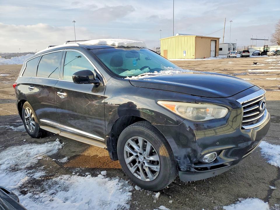 75749225 :رقم المزاد ، 5N1AL0MM9EC548542 vin ، 2014 Infiniti Qx60 مزاد بيع