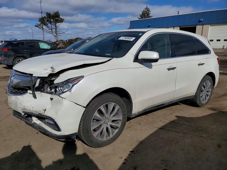 77298685 :رقم المزاد ، 5FRYD4H4XEB042964 vin ، 2014 Acura Mdx مزاد بيع