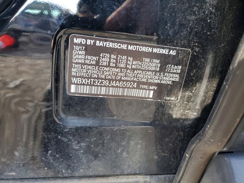 Продажа на аукционе авто 2018 Bmw X1, vin: WBXHT3Z39J4A65924, номер лота: 78447515
