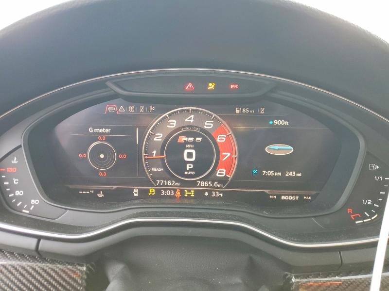 Продаж на аукціоні авто 2019 Audi Rs5, vin: WUACWCF51KA900521, номер лоту: 77219195