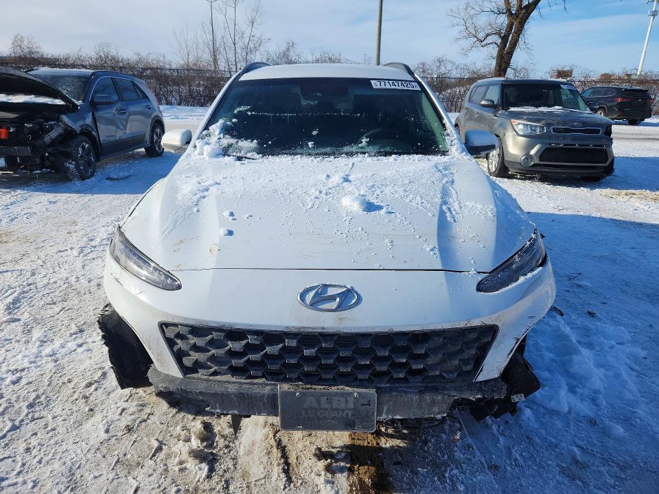 77147425 :رقم المزاد ، KM8K22AB4NU910809 vin ، 2022 Hyundai Kona مزاد بيع