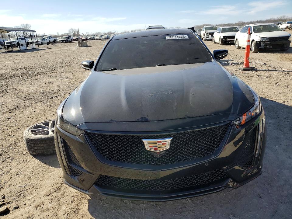 2021 Cadillac Ct5-v მანქანა იყიდება აუქციონზე, vin: 1G6DV5RW0M0110076, აუქციონის ნომერი: 76543595