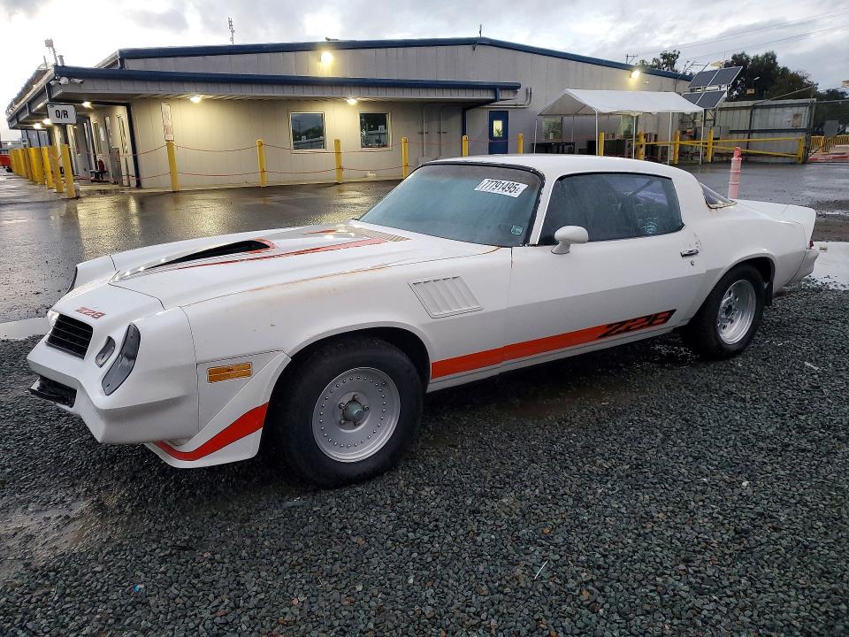 Продажа на аукционе авто 1979 Chev Camaro, vin: 1Q87L9N505346, номер лота: 77791495
