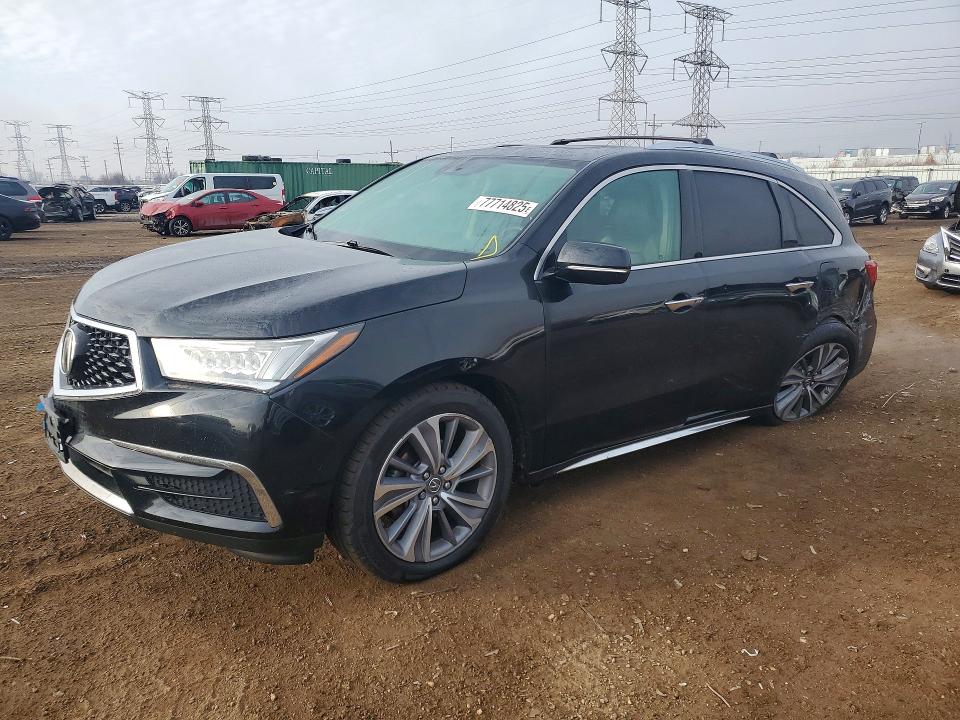 Продаж на аукціоні авто 2017 Acura Mdx, vin: 5FRYD4H50HB034563, номер лоту: 77714825