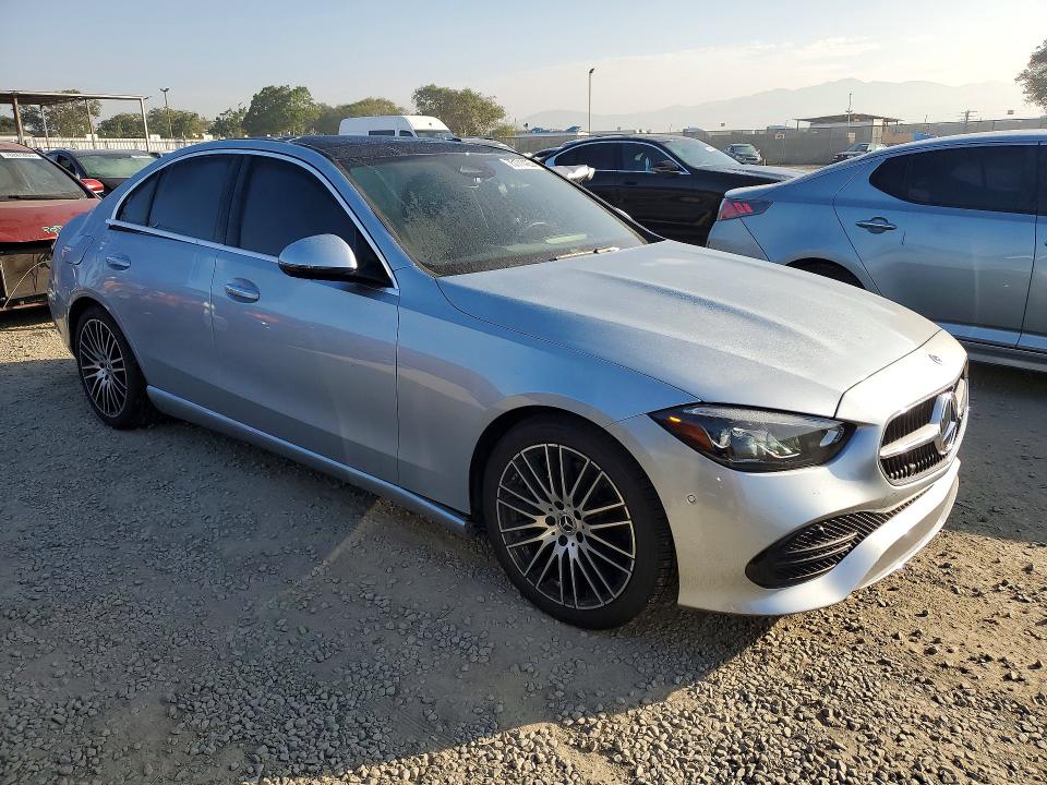 2022 Mercedes-benz C მანქანა იყიდება აუქციონზე, vin: W1KAF4HBXNR013198, აუქციონის ნომერი: 75171425