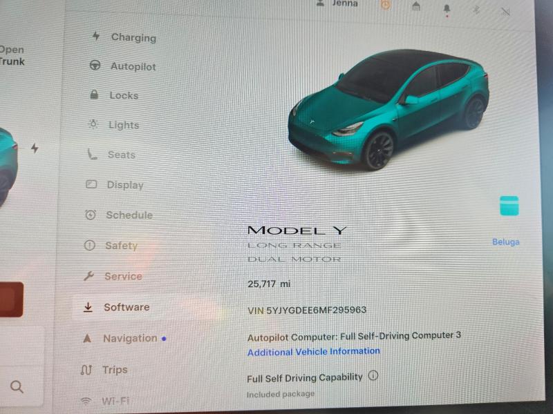 Aukcja sprzedaży 2021 Tesla Model Y, vin: 5YJYGDEE6MF295963, numer aukcji: 75180285