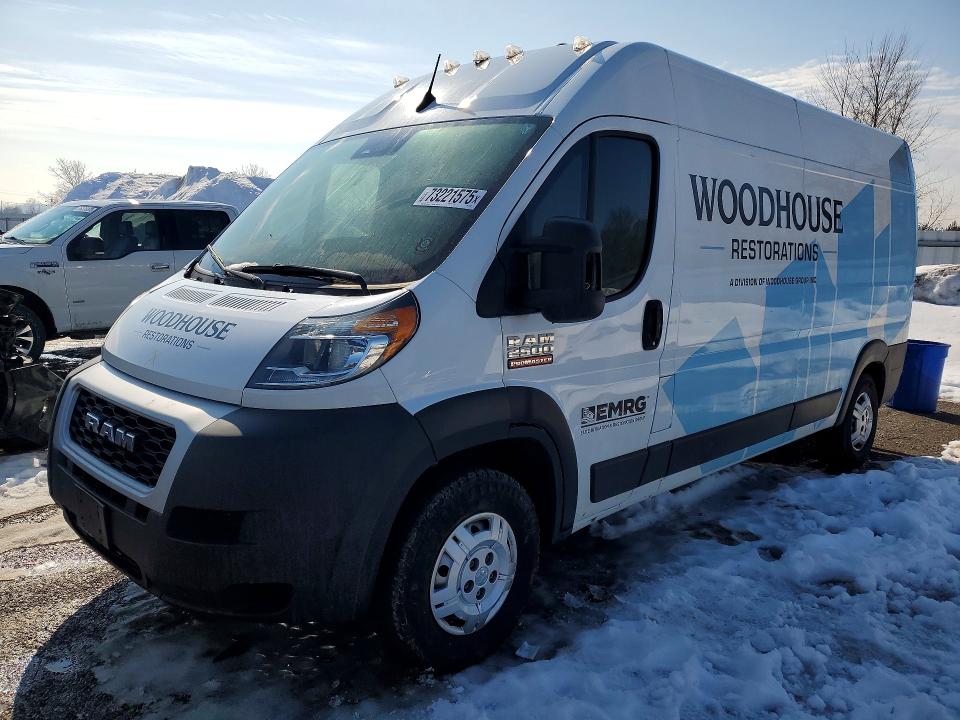 Продаж на аукціоні авто 2022 Ram Promaster 2500, vin: 3C6LRVDG2NE121884, номер лоту: 73221575