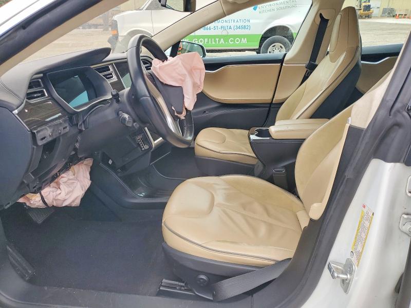 76027545 :رقم المزاد ، 5YJSA1H1XEFP44870 vin ، 2014 Tesla Model S مزاد بيع