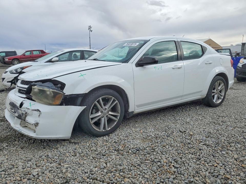 2014 Dodge Avenger მანქანა იყიდება აუქციონზე, vin: 1C3CDZAG6EN104508, აუქციონის ნომერი: 76923875
