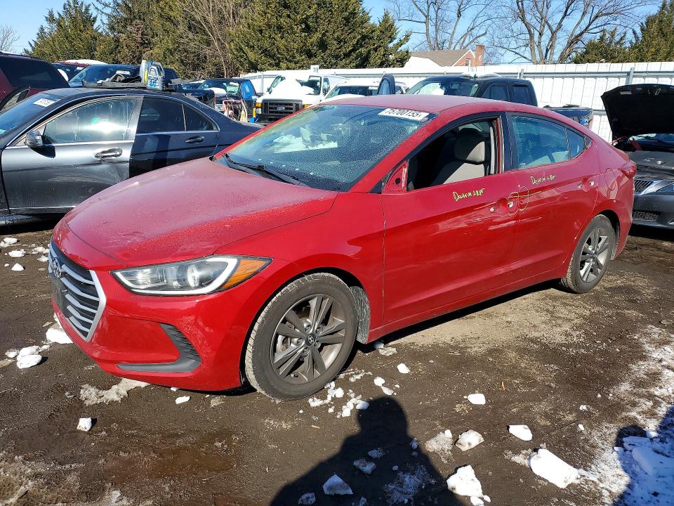 2018 Hyundai Elantra მანქანა იყიდება აუქციონზე, vin: 5NPD84LF4JH337938, აუქციონის ნომერი: 75700155
