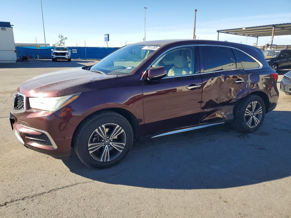 Продажа на аукционе авто 2017 Acura Mdx, vin: 5FRYD3H36HB011734, номер лота: 77551265