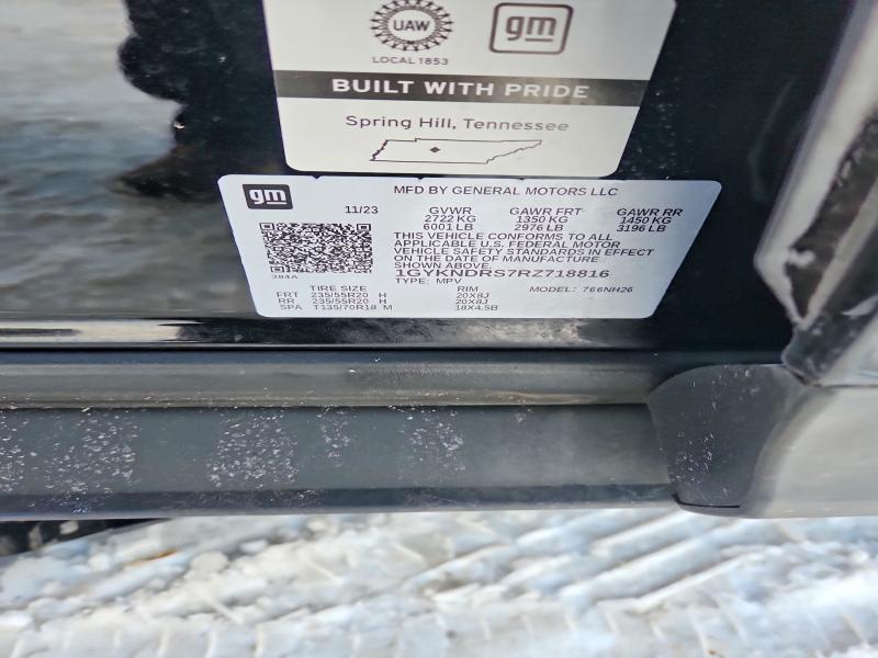 Aukcja sprzedaży 2024 Cadillac Xt5, vin: 1GYKNDRS7RZ718816, numer aukcji: 76644975