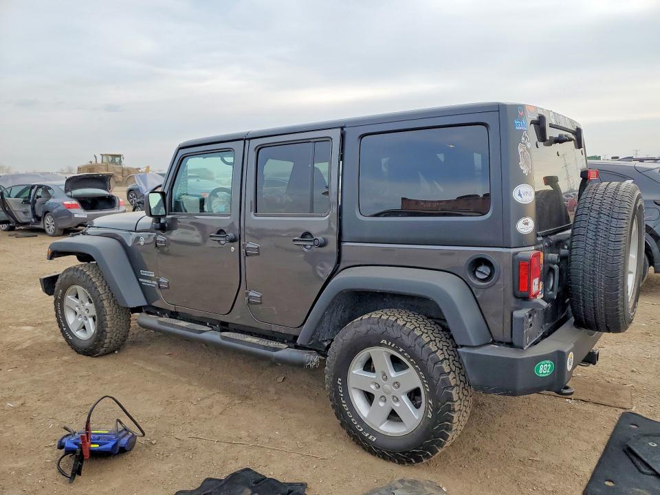 2017 Jeep Wrangler Unlimited მანქანა იყიდება აუქციონზე, vin: 1C4BJWDG7HL595519, აუქციონის ნომერი: 79203855