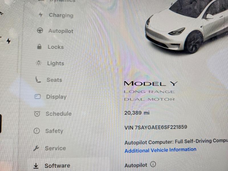Aukcja sprzedaży 2025 Tesla Model Y, vin: 7SAYGAEE6SF221859, numer aukcji: 76552645