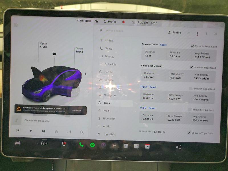 2022 Tesla Model 3 მანქანა იყიდება აუქციონზე, vin: 5YJ3E1EA0NF238316, აუქციონის ნომერი: 78425525