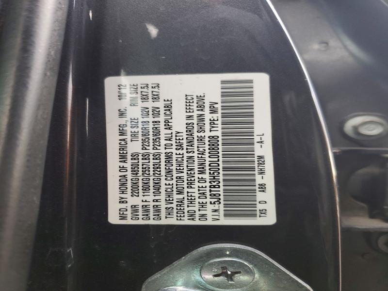 2013 Acura Rdx მანქანა იყიდება აუქციონზე, vin: 5J8TB3H50DL008808, აუქციონის ნომერი: 77435165