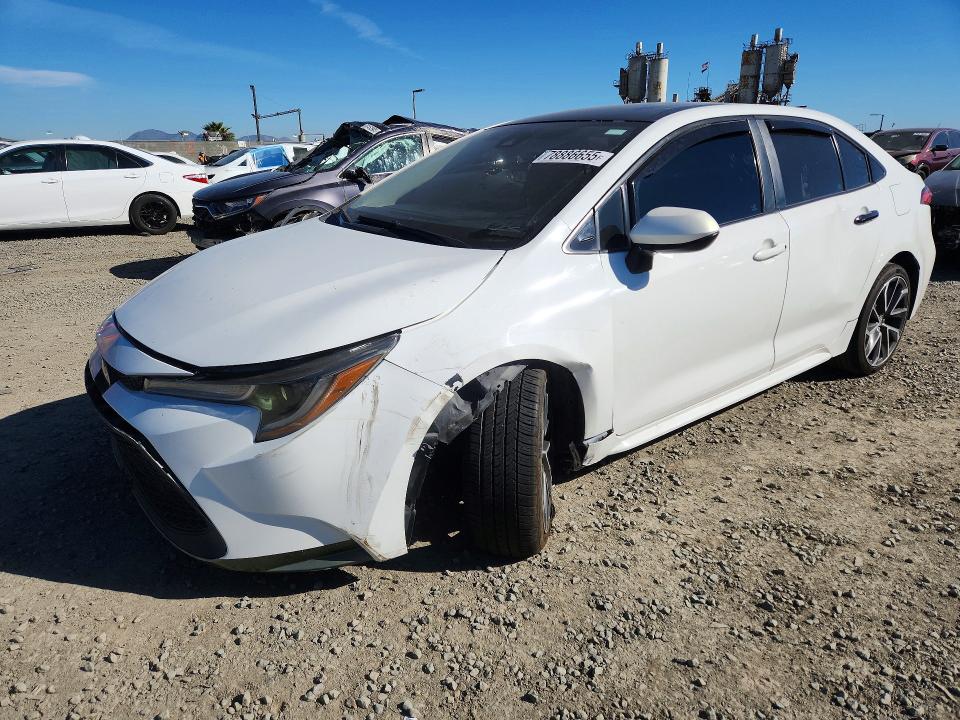 2021 Toyt Corolla Le მანქანა იყიდება აუქციონზე, vin: 5YFEPMAEXMP226769, აუქციონის ნომერი: 78886655