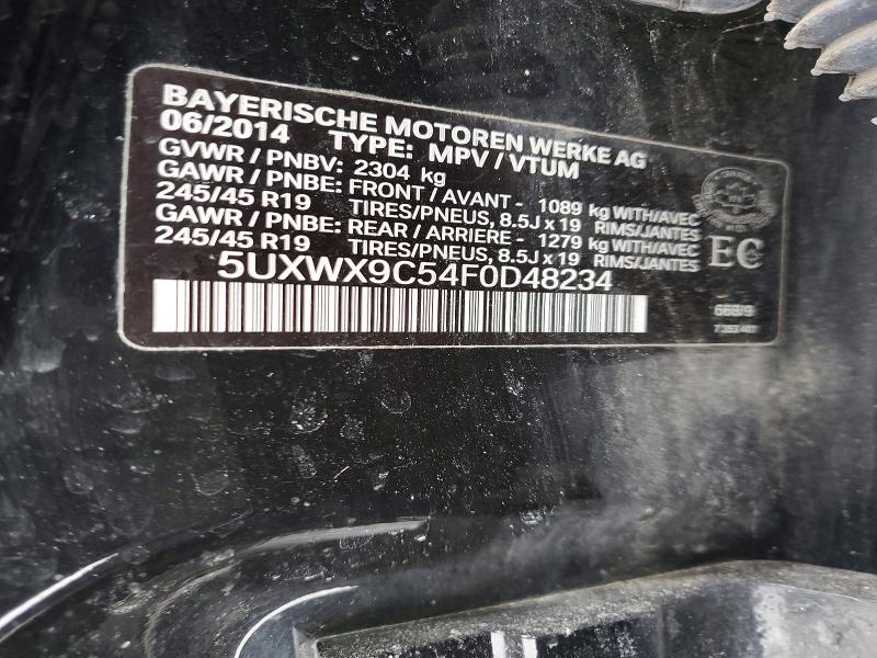 Продажа на аукционе авто 2015 Bmw X3, vin: 5UXWX9C54F0D48234, номер лота: 78436455