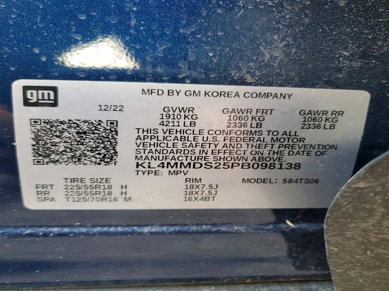 Продажа на аукционе авто 2023 Buick Encore Gx, vin: KL4MMDS25PB098138, номер лота: 77489735