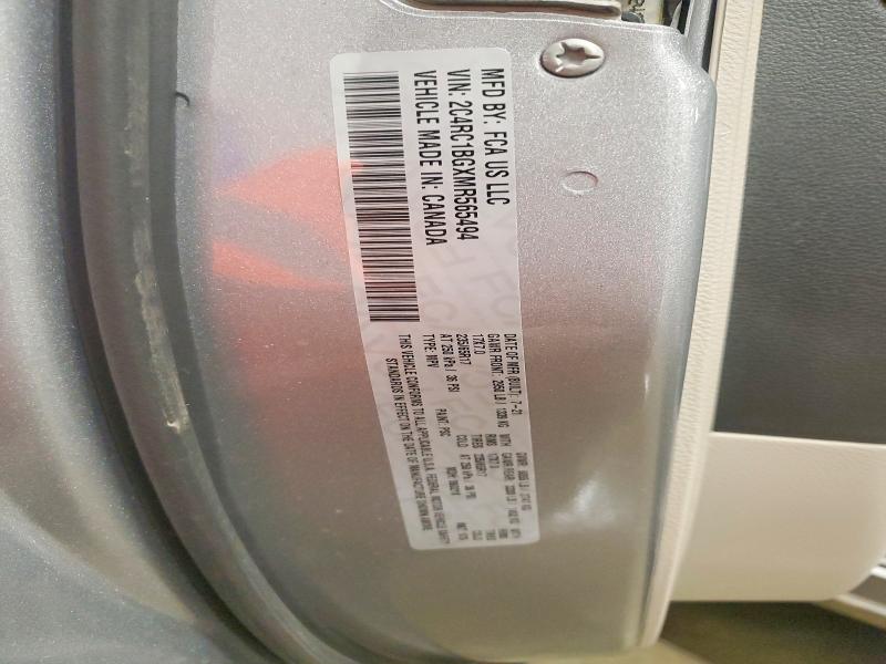 76928375 :رقم المزاد ، 2C4RC1BGXMR565494 vin ، 2021 Chrysler Pacifica مزاد بيع
