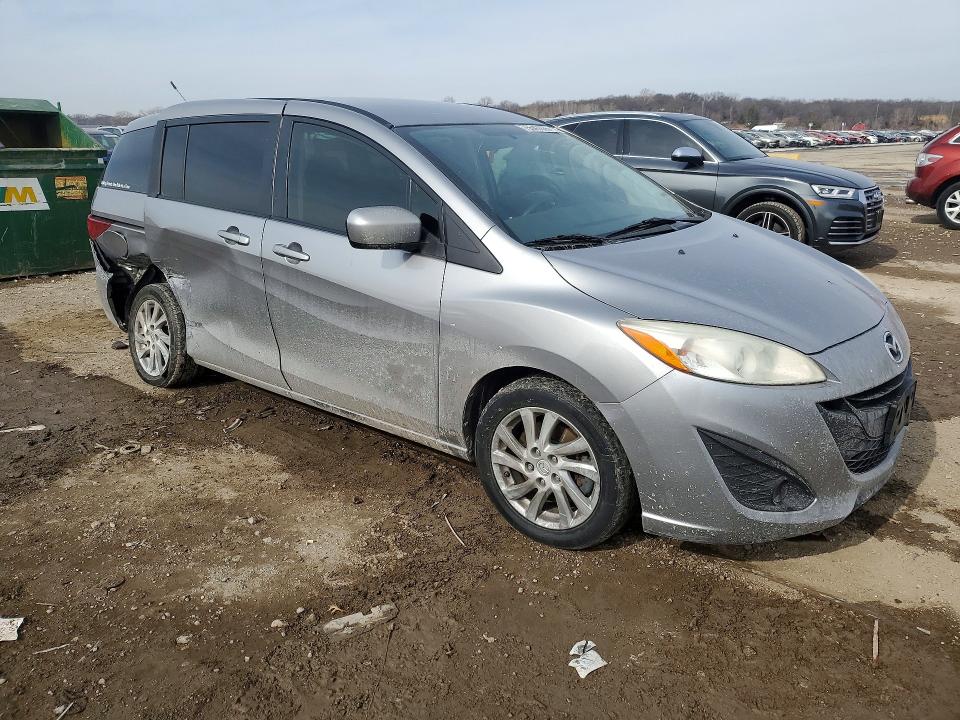 75547035 :رقم المزاد ، JM1CW2BLXC0142147 vin ، 2012 Mazda 5 مزاد بيع
