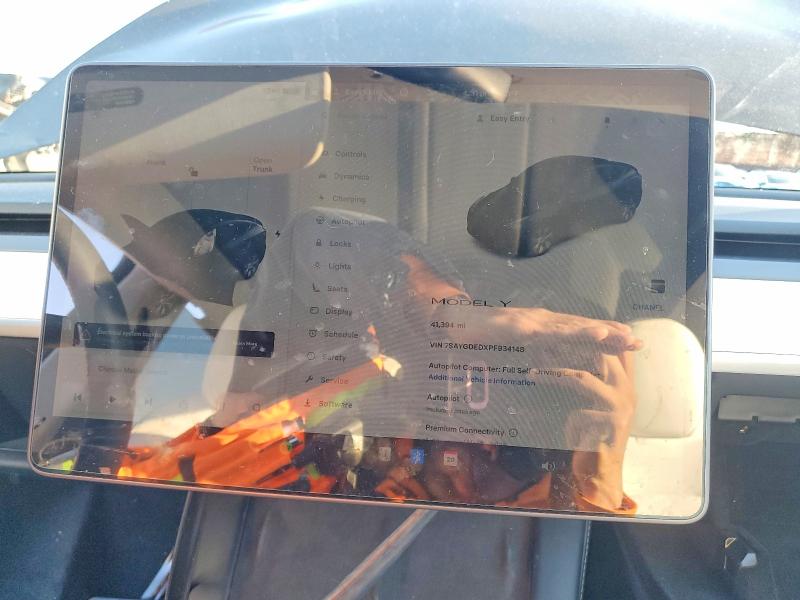 Продажа на аукционе авто 2023 Tesla Model Y, vin: 7SAYGDEDXPF934148, номер лота: 78513705