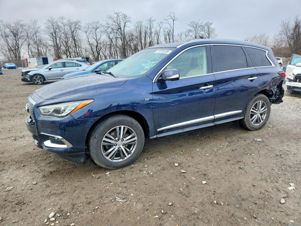 2020 Infiniti Qx60 მანქანა იყიდება აუქციონზე, vin: 5N1DL0MM8LC505448, აუქციონის ნომერი: 77273135