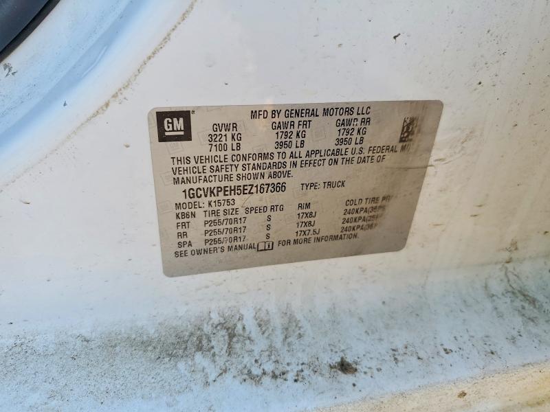 Продаж на аукціоні авто 2014 Chevrolet Silverado, vin: 1GCVKPEH5EZ167366, номер лоту: 79366405