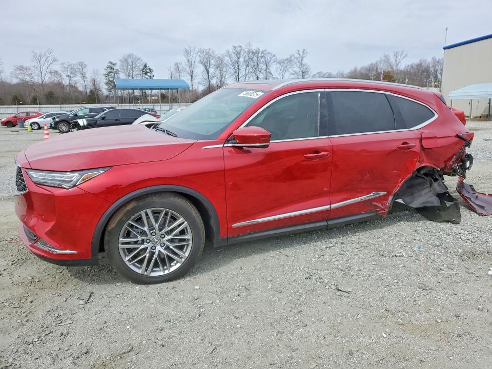 78638515 :رقم المزاد ، 5J8YE1H8XPL018214 vin ، 2023 Acura Mdx مزاد بيع