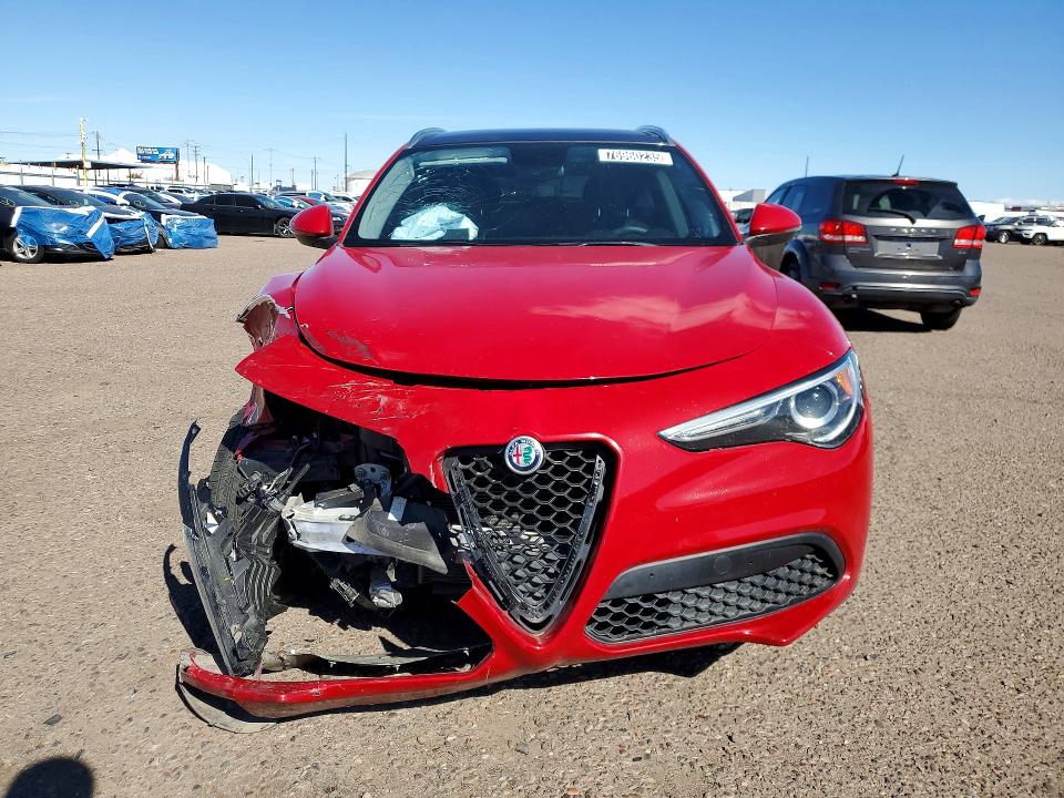 2019 Alfa Romeo Stelvio მანქანა იყიდება აუქციონზე, vin: ZASPAKAN2K7C39021, აუქციონის ნომერი: 76960235