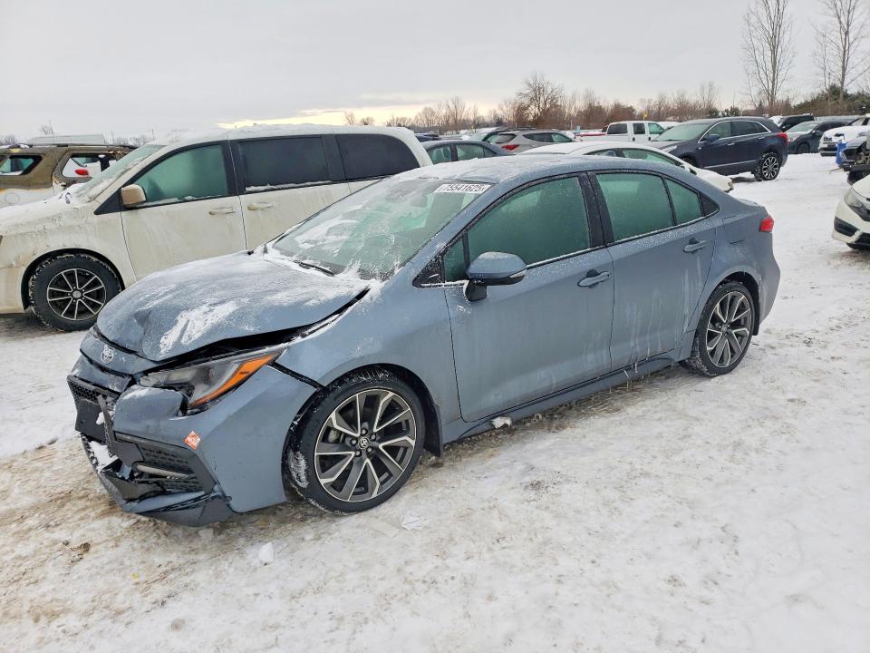 Продажа на аукционе авто 2022 Toyota Corolla, vin: 5YFB4MBE3NP099780, номер лота: 75541625