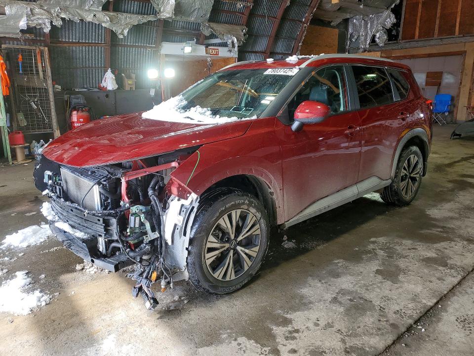 78037425 :رقم المزاد ، 5N1BT3BB6PC810012 vin ، 2023 Nissan Rogue مزاد بيع