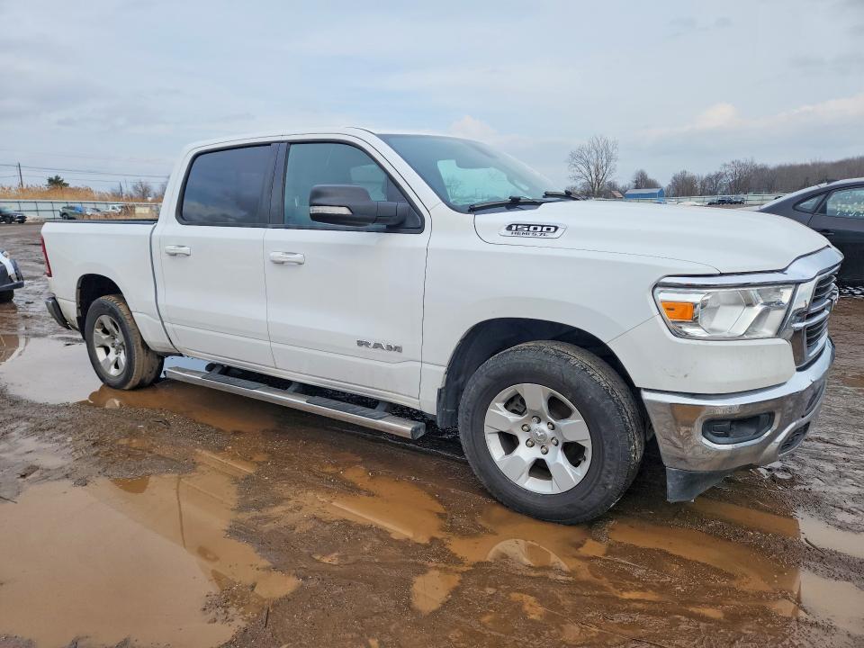 2021 Ram 1500 Big Horn/lone Star მანქანა იყიდება აუქციონზე, vin: 1C6RREFT4MN503347, აუქციონის ნომერი: 77440655