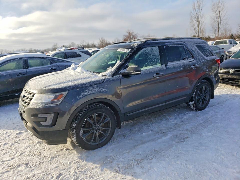 74791715 :رقم المزاد ، 1FM5K8D81HGD28461 vin ، 2017 Ford Explorer مزاد بيع
