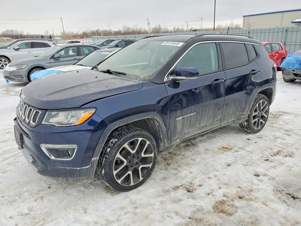 78123445 :رقم المزاد ، 3C4NJDCB7JT178046 vin ، 2018 Jeep Compass مزاد بيع