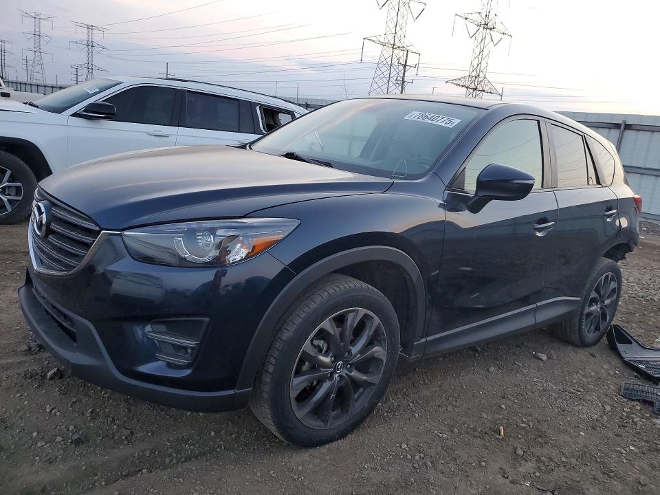 2016 Mazda Cx-5 მანქანა იყიდება აუქციონზე, vin: JM3KE4DY3G0725224, აუქციონის ნომერი: 78640775