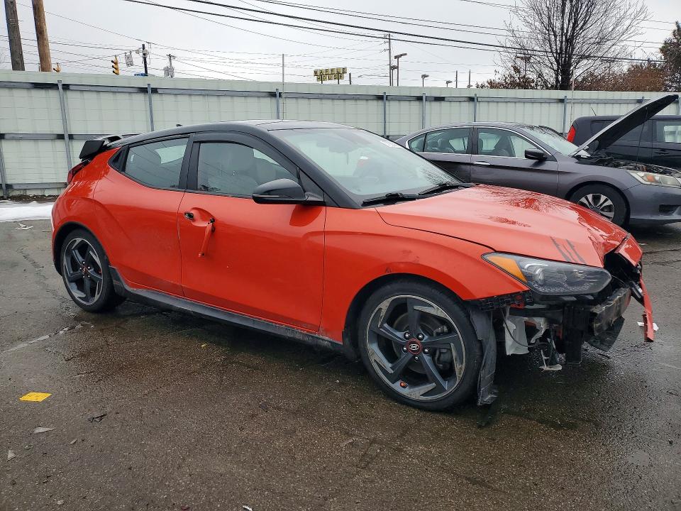Aukcja sprzedaży 2019 Hyundai Veloster, vin: KMHTH6AB5KU015643, numer aukcji: 77380665