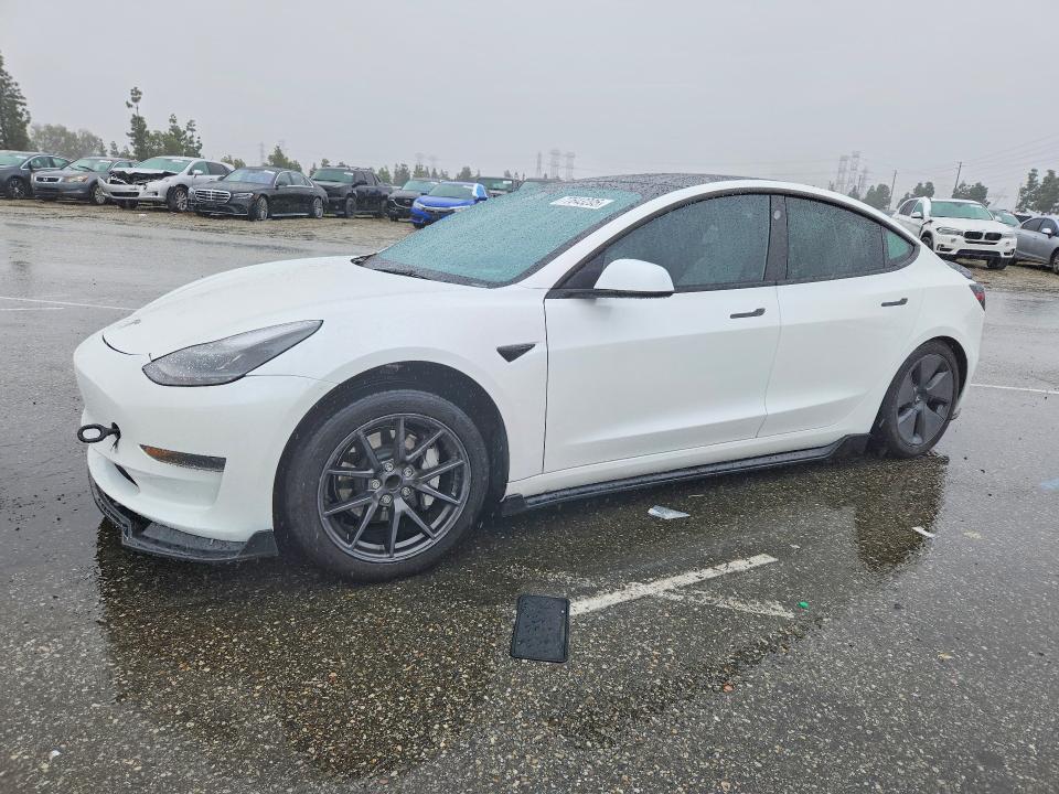 2023 Tesla Model 3 მანქანა იყიდება აუქციონზე, vin: 5YJ3E1EAXPF711142, აუქციონის ნომერი: 77643205