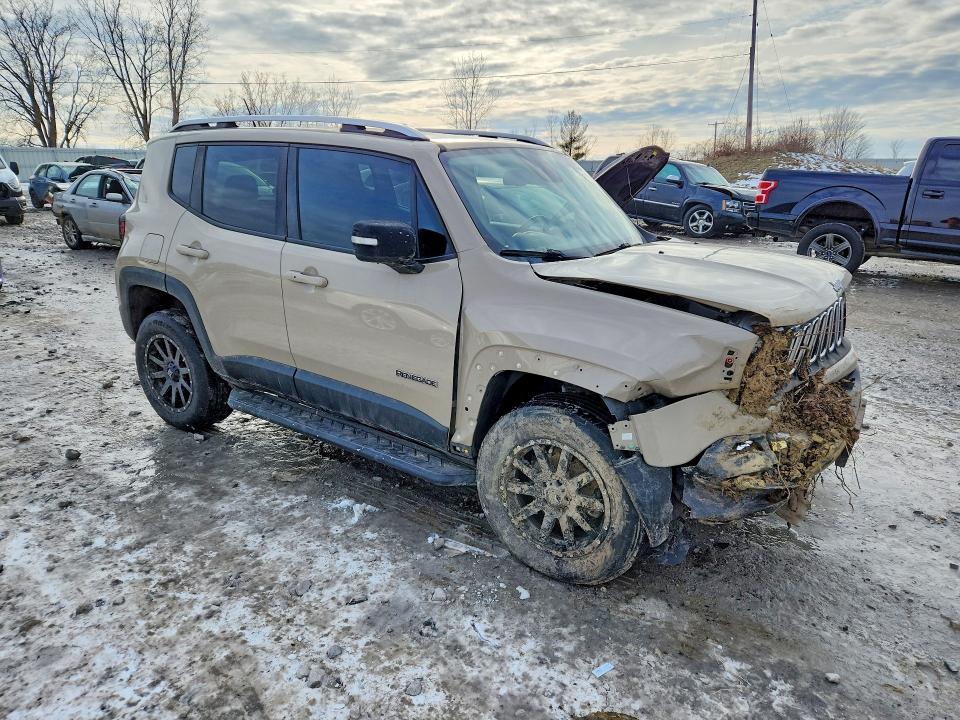 2016 Jeep Renegade მანქანა იყიდება აუქციონზე, vin: ZACCJBDT3GPC64697, აუქციონის ნომერი: 78965885