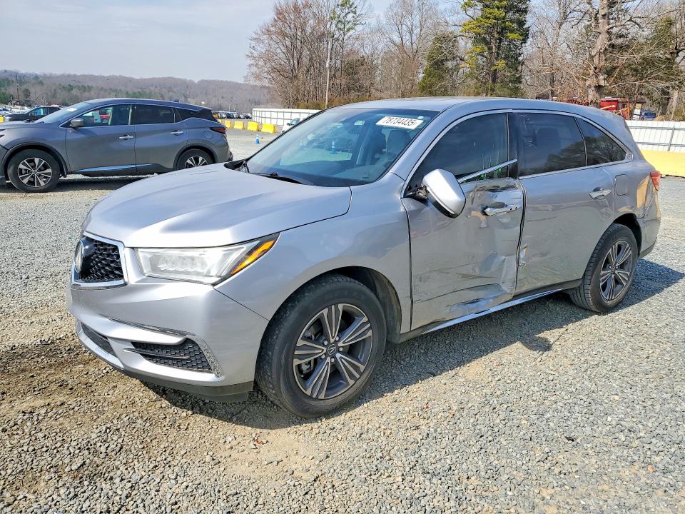 2018 Acura Mdx მანქანა იყიდება აუქციონზე, vin: 5J8YD4H32JL014139, აუქციონის ნომერი: 78734435