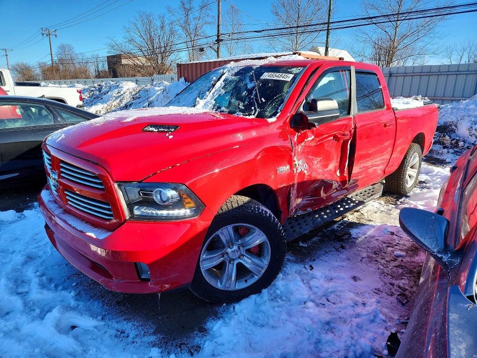 Продаж на аукціоні авто 2017 Ram 1500, vin: 1C6RR7UT7HS573155, номер лоту: 74654845