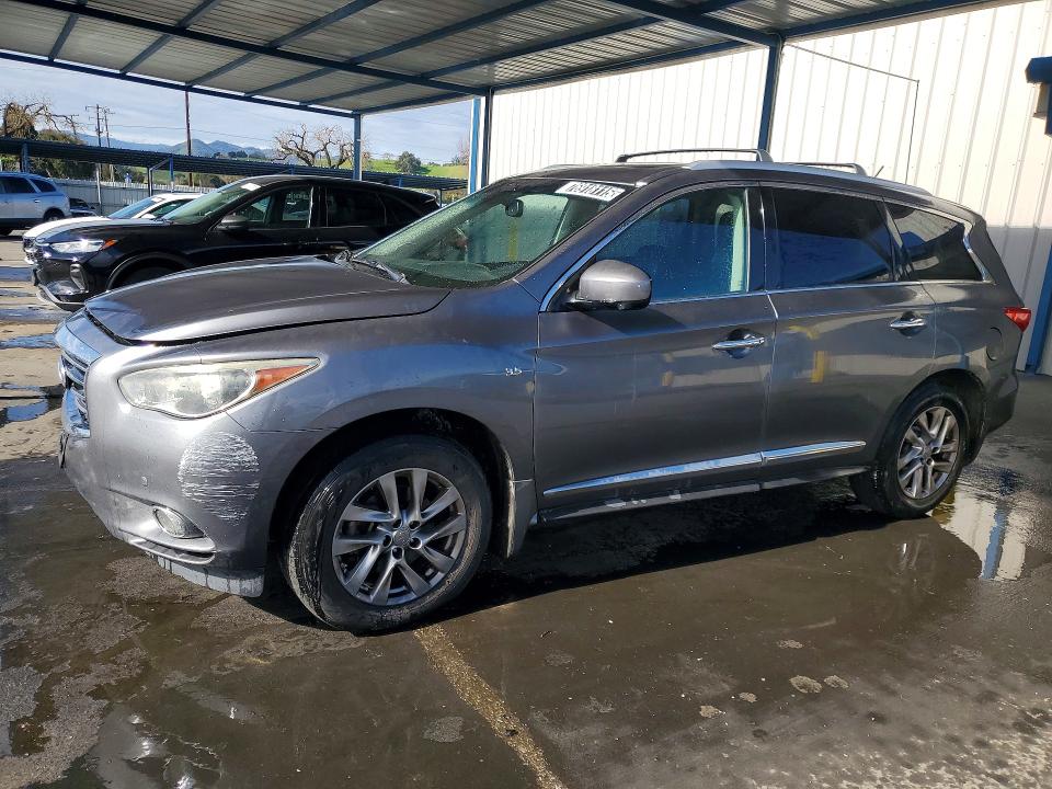 76918115 :رقم المزاد ، 5N1AL0MM7FC504315 vin ، 2015 Infiniti Qx60 مزاد بيع