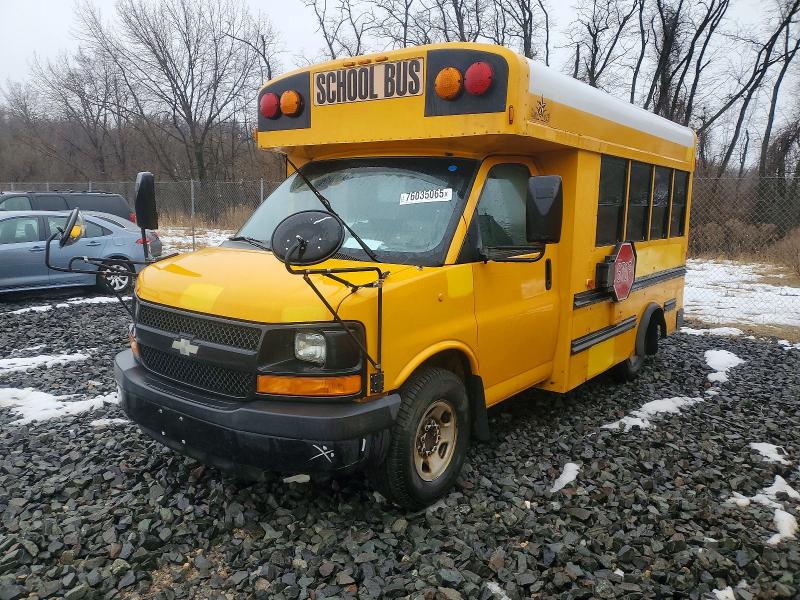 76035065 :رقم المزاد ، 1GBHG31C381224253 vin ، 2009 Chev Bus مزاد بيع