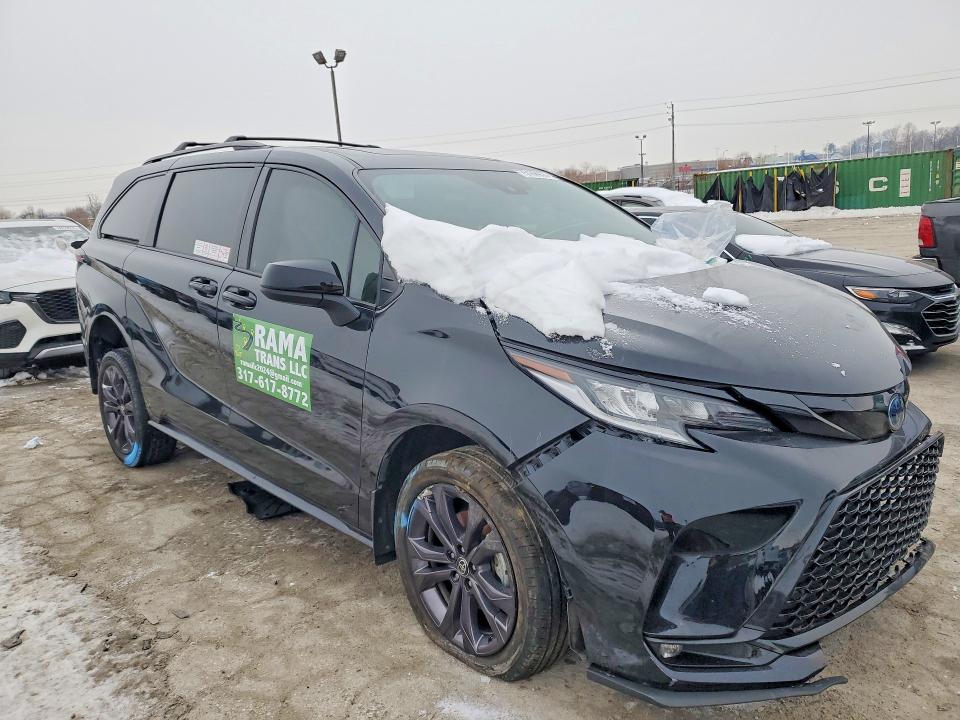 Продажа на аукционе авто 2021 Toyota Sienna, vin: 5TDDRKEC0MS053581, номер лота: 75189935