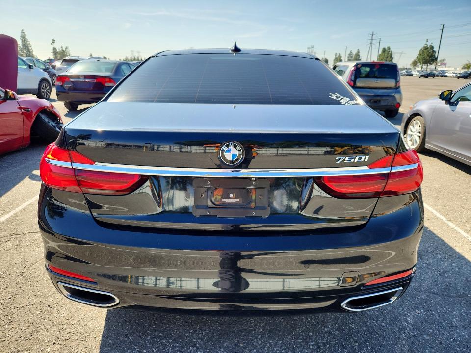 78524145 :رقم المزاد ، WBA7F0C51GGL99679 vin ، 2016 Bmw 750 مزاد بيع