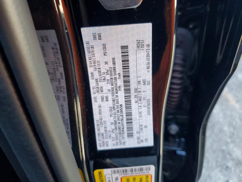 78316375 :رقم المزاد ، 1FTER4JH1SLE39538 vin ، 2025 Ford Ranger مزاد بيع