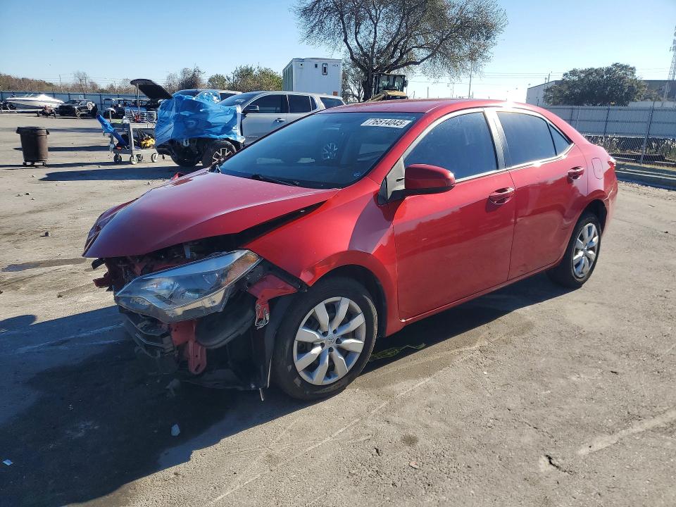 Продаж на аукціоні авто 2016 Toyota Corolla, vin: 2T1BURHEXGC653291, номер лоту: 76514045