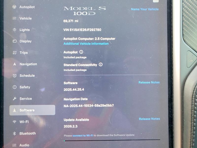 Продаж на аукціоні авто 2018 Tesla Model S, vin: 5YJSA1E26JF292780, номер лоту: 76665625