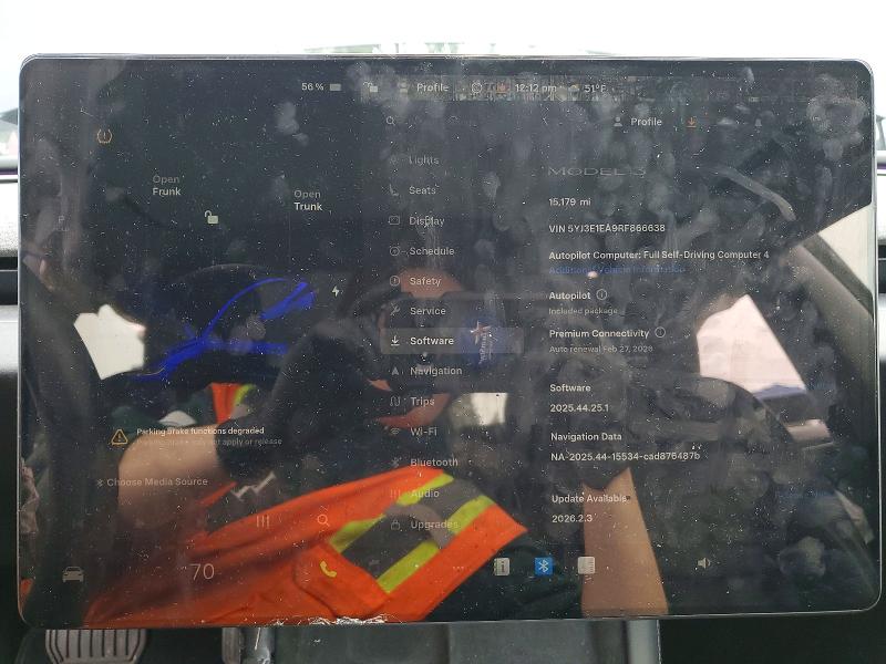 76006055 :رقم المزاد ، 5YJ3E1EA9RF866638 vin ، 2024 Tesla Model 3 مزاد بيع