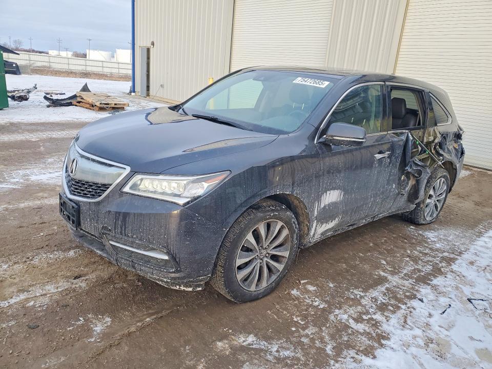 Продажа на аукционе авто 2016 Acura Mdx, vin: 5FRYD4H41GB052673, номер лота: 75472685
